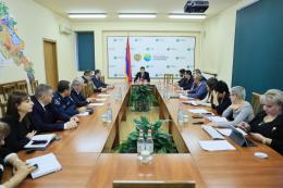 A Meeting of the Interdepartmental Working Group Coordinating the Cleaning and Restoration Process of Tsakkar and Karchaghbyur Rivers Took Place