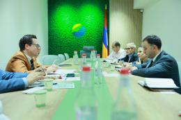 Рабочая встреча с делегацией ООН по промышленному развитию