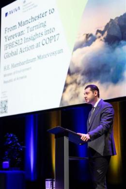 Minister Hambardzum Matevosyan Participated in “Business and Finance Day” Event