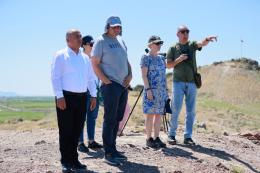 Journalists' visit to the "Khor Virap" State Reserve