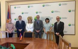 Deputy Ministers of Environment Gayane Gabrielyan and Aram Meimaryan met the Ambassador Extraordinary and Plenipotentiary of Sweden to Armenia Patrick Svensson and representatives of the Swedish International Development Cooperation Agency (SIDA)