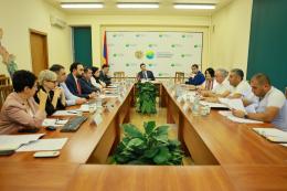Նախարար Համբարձում Մաթևոսյանի նախագահությամբ կայացավ «Սևանի իշխանի պաշարների վերականգնման և ձկնաբուծության զարգացման հիմնադրամի» հոգաբարձուների խորհրդի նիստը