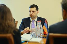 Minister Hambardzum Matevosyan Received a Delegation Led by Christine Weigand, UNICEF Representative in Armenia