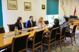 Minister Hakob Simidyan Discussed the Process of Cooperation with the IAEA