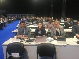 Tigran Gabrielyan, Deputy Minister of Environment and Lilit Abrahamyan, Head of the Water Policy Department of the Ministry of the Environment, participated at the closing event of the “EU4Environment - Water Resources and Environmental Data” Programme