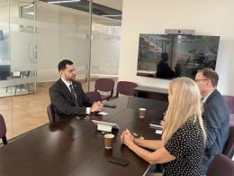 Շրջակա միջավայրի նախարար Համբարձում Մաթևոսյանը հանդիպել է «Campaign for Nature» կազմակերպության ղեկավար Բրիան Օ՛Դոննելի հետ