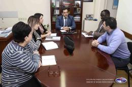 ՀՀ բնապահպանության նախարարի տեղակալ Խ.Հակոբյանը հանդիպել է Հայաստանում  ԱՄՆ դեսպանատան պատասխանատուներին