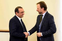 Նախարար Արծվիկ Մինասյանն ընդունել է EUWI+ Եվրոպայի անդամ երկրների կոնսորցիում ծրագրի ղեկավարին