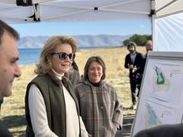 Նորին Մեծություն, Բելգիայի Թագուհի Մաթիլդանն այցելել է «Սևան» ազգային պարկի «Նորաշեն» արգելավայր