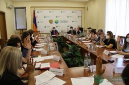 It took place the second session of the newly formed Public Council attached to the Minister at the Ministry of Environment