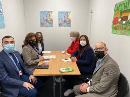 The Deputy Minister Anna Mazmanyan met with the Deputy Minister of Nature Protection and Agriculture of Georgia Nino Tandilashvili