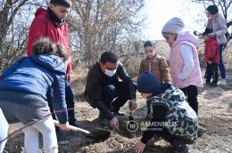 Another 250,000 trees will be planted as part of the "10 million Trees " initiative