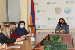 Deputy Minister of Environment Anna Mazmanyan met with fashion designers