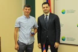 Շրջակա միջավայրի նախարարությունում հրաժեշտ են տվել նախարարի տեղակալ Տիգրան Գաբրիելյանին