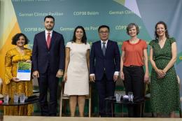 Նախարար Համբարձում Մաթևոսյանը մասնակցել է  «Խոսքից՝  գործողության. COP30-ը դարձնել կլիմա–բնություն համադրված գործողությունների շրջադարձային պահ» բարձր մակարդակի միջոցառմանը