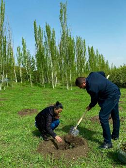 On May 7, a nationwide tree planting started in the specially protected natural territories of the Ministry of the Environment