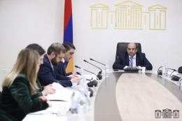 Министр Акоп Симидян представил основные результаты деятельности Министерства окружающей среды за 2023 год