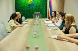 Deputy Minister Aram Meymaryan Met with Laura Milne, Director of the Armenian Office of the Raoul Wallenberg Institute for Human Rights and Humanitarian Law (RWI)
