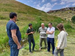 Field visit to Gegharkunik region by the partners of the Ecoserv program