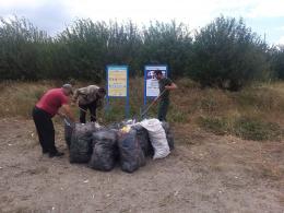 The territory of the public beach of the Tsovagyukh community of the Sevan National Park has been cleared of garbage