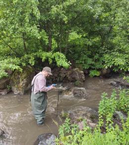 Physico-chemical, hydrobiological and hydromorphological studies of surface waters and water sampling were carried out