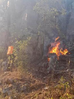 Օգոստոսի 11-ին հրդեհ է բռնկվել Ներքին Հանդ  բնակավայրին հարակից տարածքում