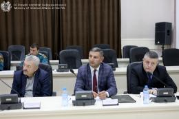 В Спасательной службе МВД состоялось заседание рабочей группы, созданной для предотвращения пожаров