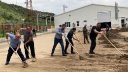 Elimination works of the consequences of the emergency situation caused by floods are carried out