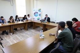 Press Visit to "ArmHydromet" SNCO to Learn About the Air Quality Monitoring Process in Armenia