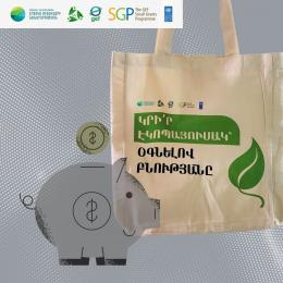 Если Вы используете 5 пластиковых пакетов в неделю, Вы тратите 8 100 драмов в год
