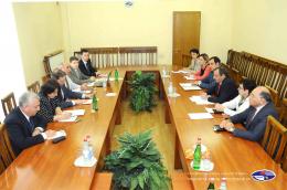 Արծվիկ Մինասյանը հանդիպել է ՄԱԿ-ի պարենի և գյուղատնտեսության կազմակերպության ներկայացուցիչներին