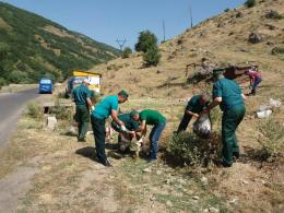 ՀՀ բնապահպանության նախարարության տարածքային ստորաբաժանումների աշխատակիցները համապետական շաբաթօրյակի շրջանակներում իրականացրել են մաքրման աշխատանքներ  