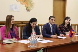 Minister of Environment Hakob Simidyan met  representatives of the German Society for International Cooperation (GIZ)