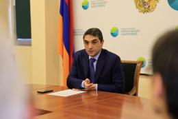 Minister Hakob Simidyan received the members of the Forest Alliance