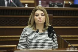Deputy Minister of Environment of the Republic of Armenia Gayane Gabrielyan presented the draft law proposed by the Government "On Making Addendum to the RA Tax Code " to the Parliament in the first reading on December 9.