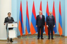 The inauguration ceremony of Environment Minister Hakob Simidyan took place