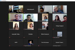 Deputy Minister of Environment A. Mazmanyan held an online working consultation with the officers of the scientific and ecotourism divisions of the SNCOs supervising the management and preservation of specially protected areas of nature
