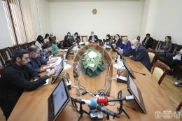 The draft law "On Making Amendments to the Law on State Non-Commercial Organizations" initiated by the Government was discussed at the sitting of the NA Standing Committee on State and Legal Affairs