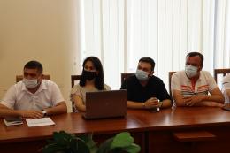 Acting Minister of Environment Romanos Petrosyan held a working meeting with the top management of specially protected areas of nature and arboretums of “Reserve Park Complex” SNCO