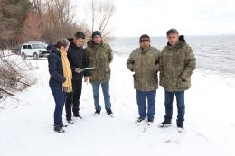 Շրջակա միջավայրի նախարարության մասնագիտական ստորաբաժանումների ներկայացուցիչների աշխատանքային խումբը հետևել է «Սևան» ազգային պարկ» ՊՈԱԿ-ի Մարտունու մասնաճյուղի Վարդենիկ և Ծովինար տեղամասերում ափամերձ ջրածածկ տարածքների անտառմաքրման աշխատանքներին