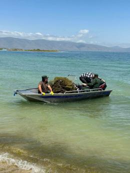 Control measures were carried out by the special purpose squad of "Sevan" National Park