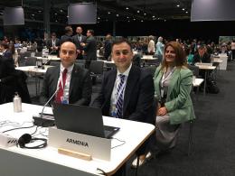 Շրջակա միջավայրի նախարարի տեղակալ Արամ Մեյմարյանը ելույթ է ունեցել «Ստոկհոլմ+50» միջազգային համաժողովում